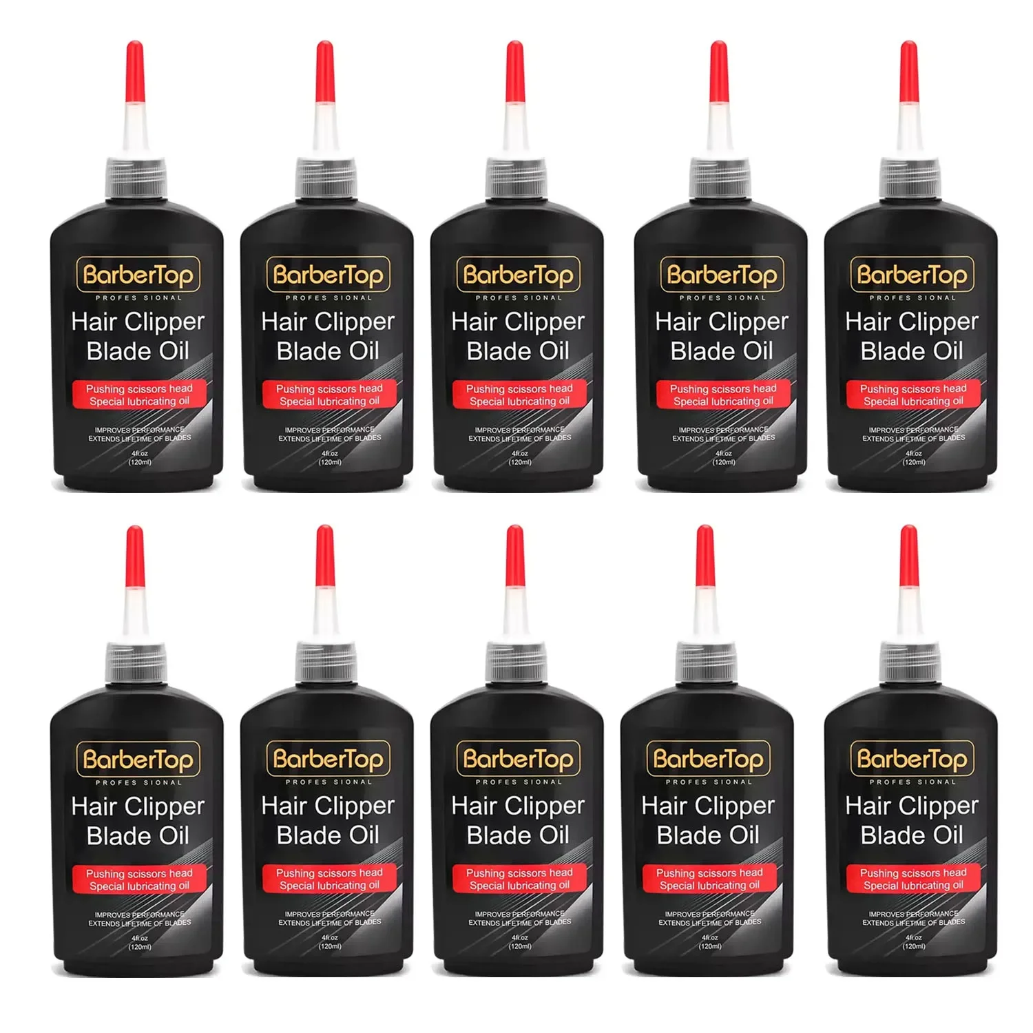 10pcs Electric Shaver Blade Oil Hair Clipper Repair Gift Rust-Proof Lubricating Oil for Grooming and Beauty Tools