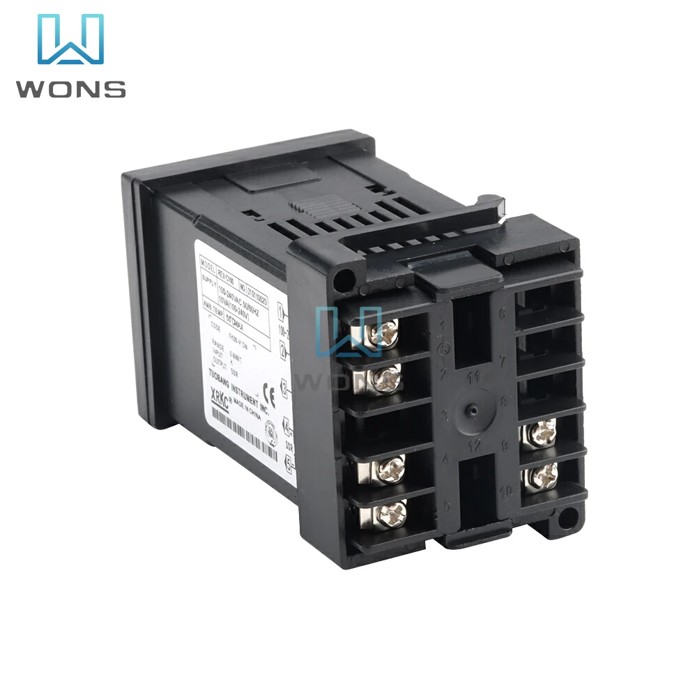 Controlador de temperatura inteligente PID Digital REX-C100, termostato Universal/tipo K REX C100, salida de relé SSR