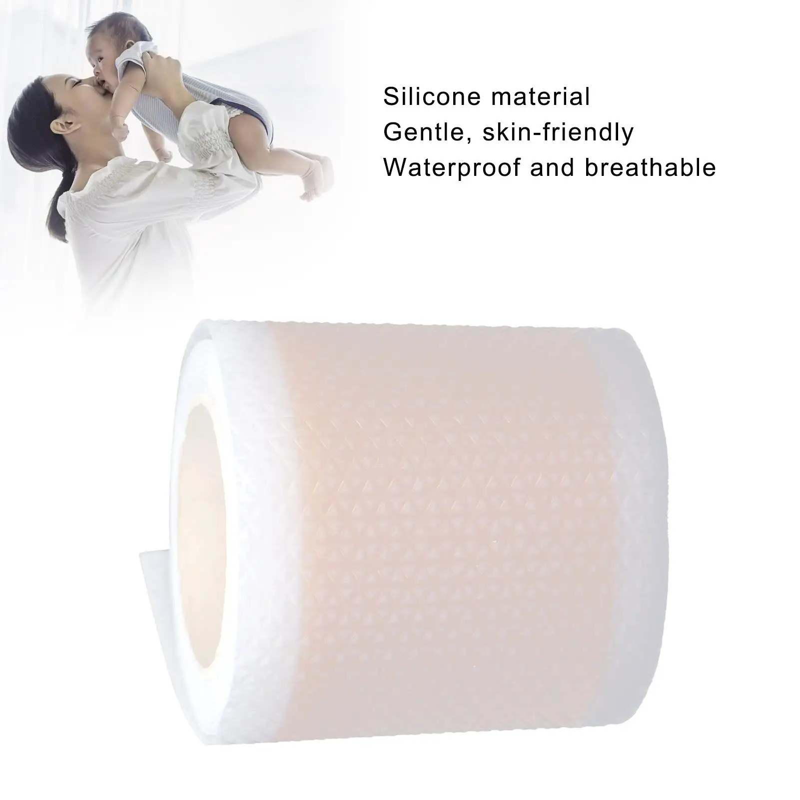 ملصق رقعة سيليكون لتصحيح الأذن الجمالية الممتصة للأطفال 4 قطع 50 سم لكل منها #5