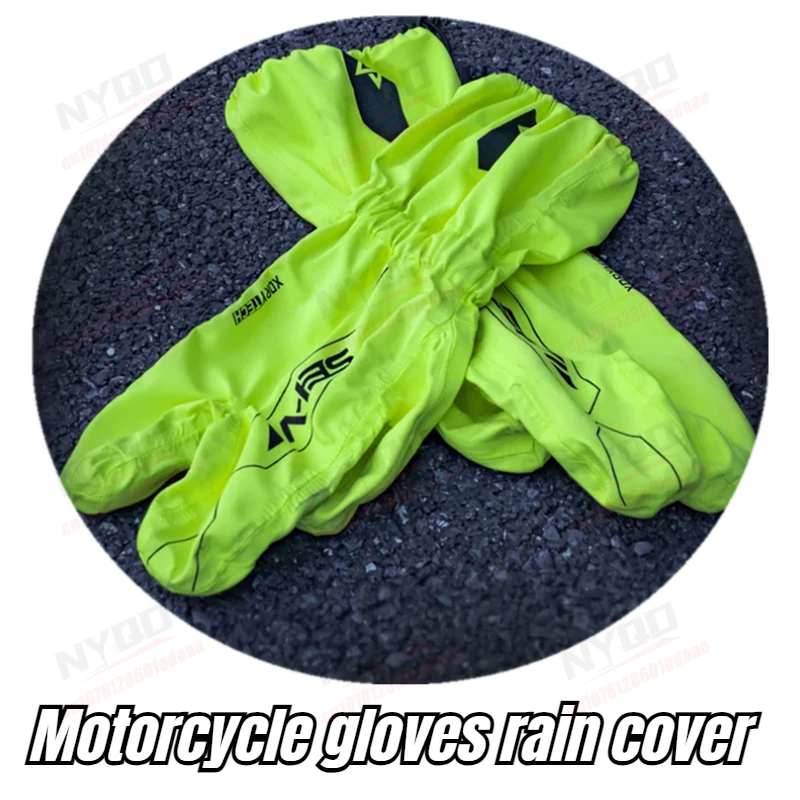 

Summer Raincoat Gloves Cover Waterproof Non-slip Motorcycle Cycling Rainproof Gloves New Men Women Riding Gears Equipment