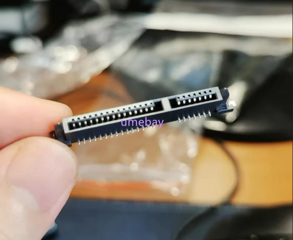 

100 pieces, SATA7P+15P female socket with 6.3H SATA connector, hard disk data transmission interface socket
