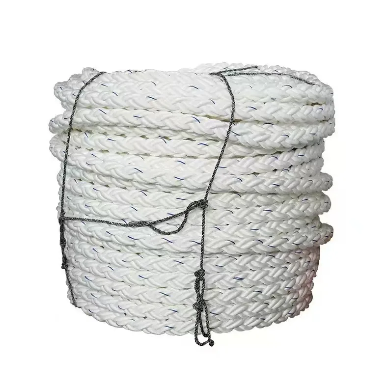 Marine Multifunctional Cable Anchor Rope - 3-Strand 8-Strand Nylon Polypropylene Floating Mooring Rope for Boat Wholesale
