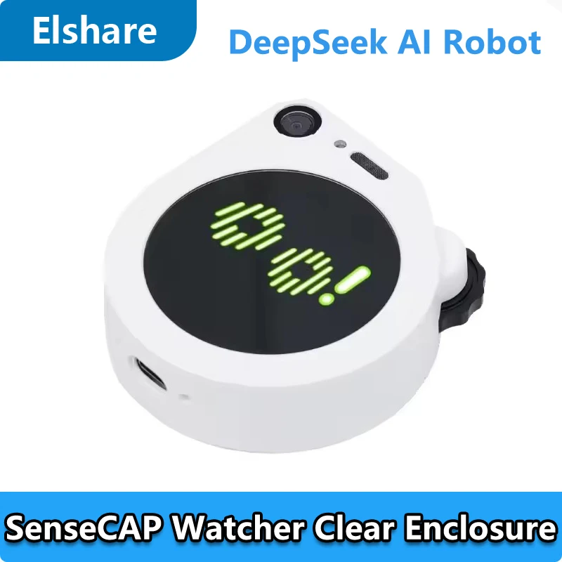 

ESP32-S3 SeeedStudio SenseCAP Watcher камера с прозрачным корпусом для Xiaozhi AI Himax WiseEye2 AI Agent HX6538