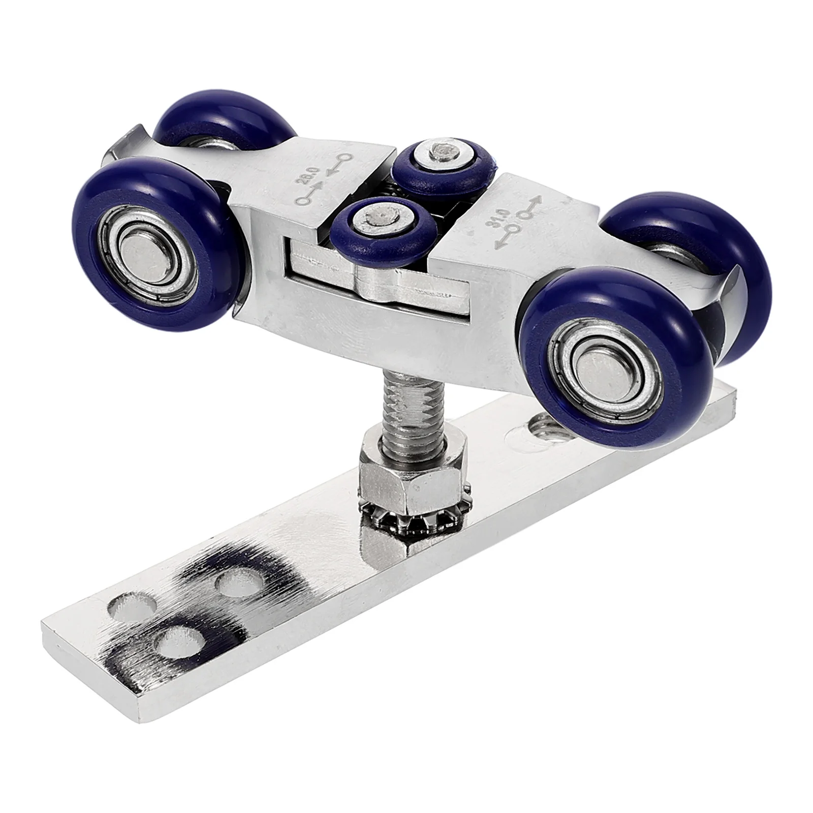 

Folding Hardware Accessories Zinc Alloy Rollers Sliding Doors Barn Wheels Durable Mute Pulley Glass Roller Shower Door Roller