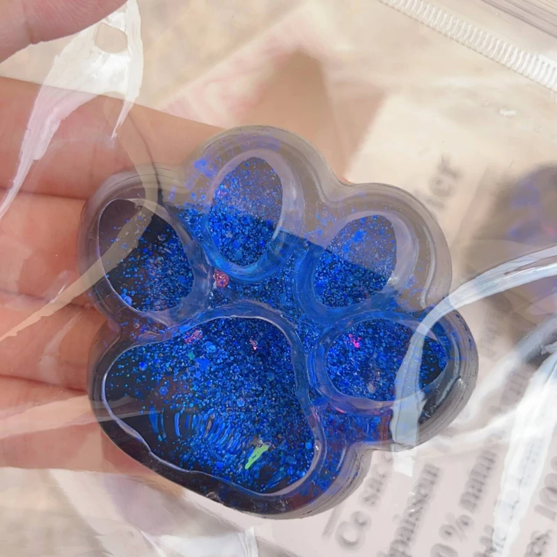 子供かわいいレインボー猫の爪フワフワそわそわおもちゃソフト猫の足遅いリバウンドピンチ減圧おもちゃ子供のための素敵なギフト