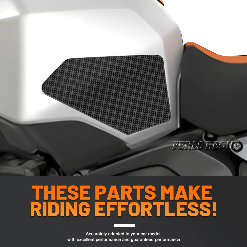 Fuel Tank Anti-Slip Sticker, Fuel Tank Traction Pad, 3D Mesh Texture, 3M Silicone, Suitable for BMW R1300GS ADV 2025