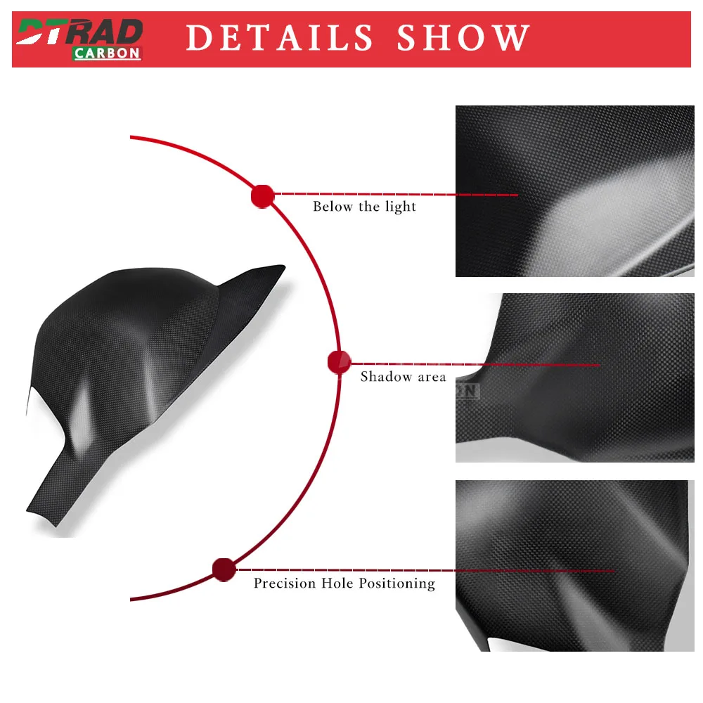 For DUCATI Streetfighter V4 S V4SP 2020-2023 V4S Swingarm Guard Carbon Fiber Rear SwingArm Cover Protection Fairing Kit - Image 3