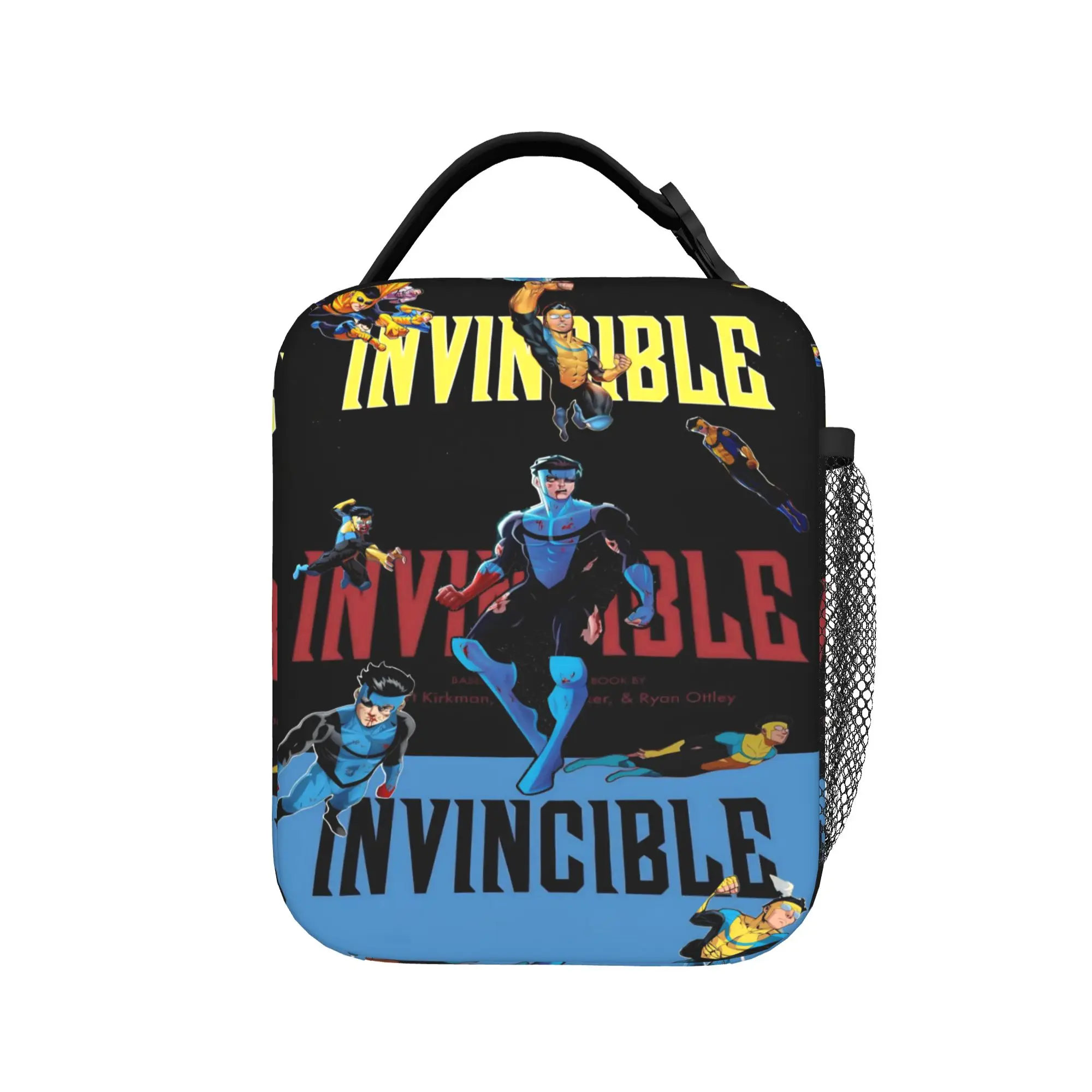 Insulated Lunch Boxes Invincibles Comic Merch  Food Box Ins Style Cooler Thermal Bento Box For Work