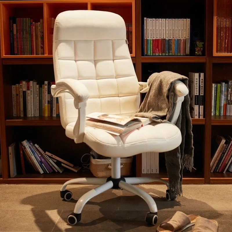 Computer chair, office, home boss  seat back swivel chair, study reclining chair