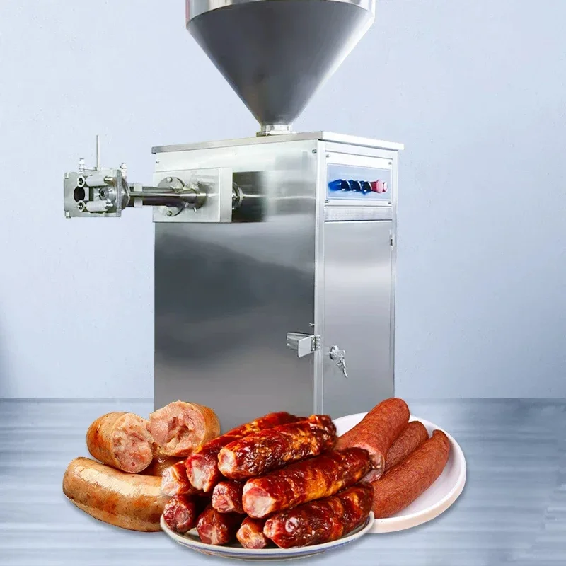 Pneumatic Sausage Filling and Tying Machine, Automatic Sausage Filling Machine, Pneumatic Metered Tying(Customized)