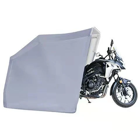 2.6 meters automatic galvanized motorcycle canopy folding carport windproof dustproof rainproof carport motorcycle garage