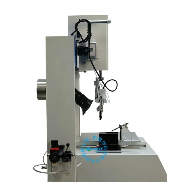 High precision single head rotary automatic soldering machine PCB board motor soldering machine, automatic soldering machine,