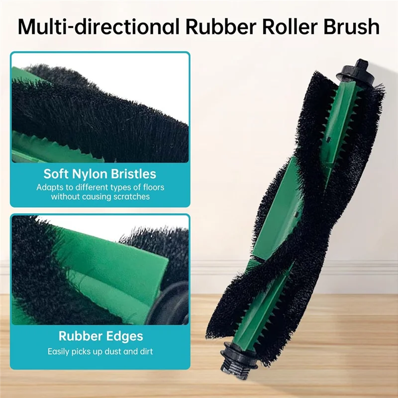 KEOL-メインサイドブラシ Hepa フィルターダストバッグ Forirobot ルンバコンボエッセンシャル Vac 2 Q052 掃除機アクセサリー