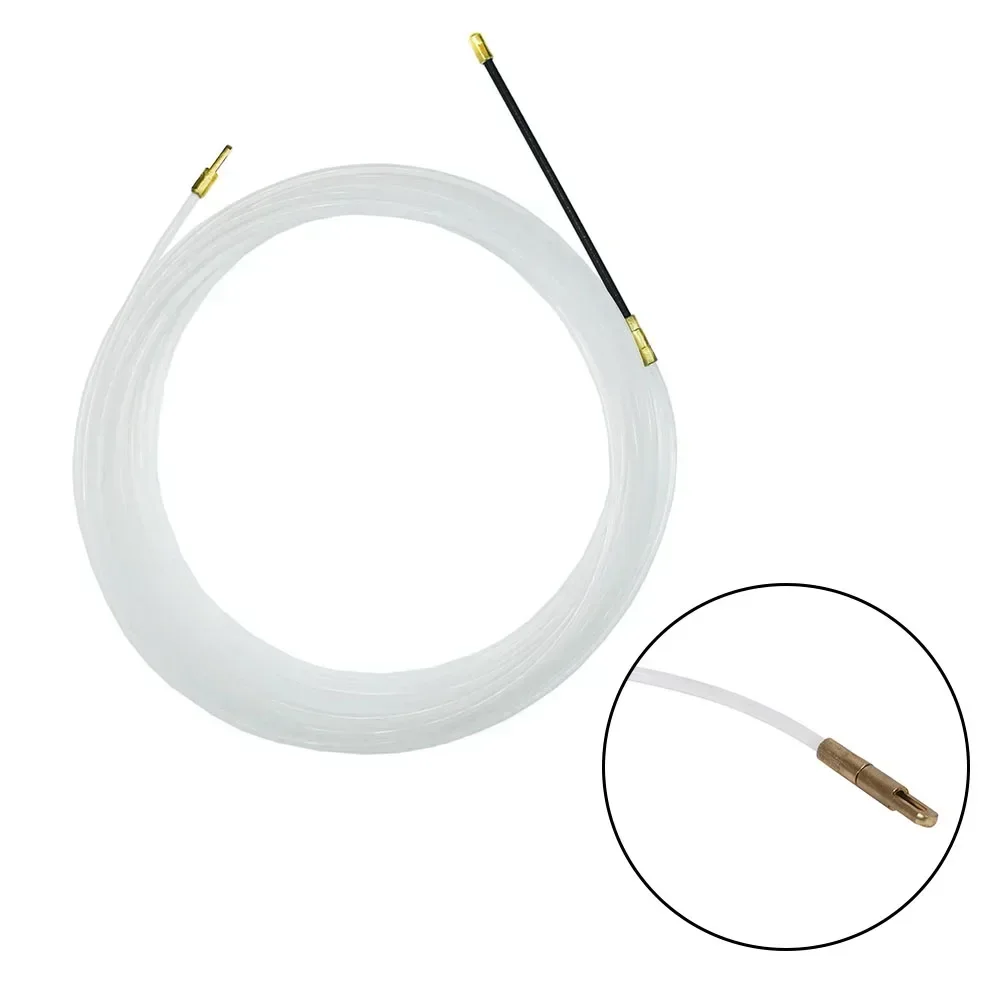 強力な格納式ケーブルエイド、フレキシブルナイロン、ロングプルワイヤー、効率的なケーブル取り付け、実用的なアイレット、3mm