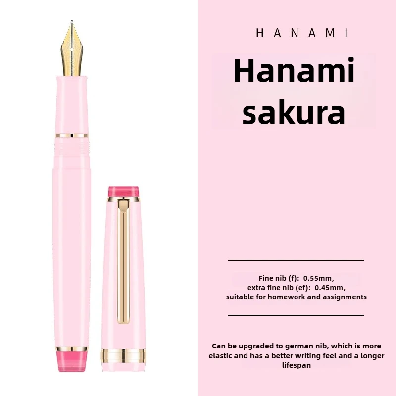 

Ограниченная серия перьевой ручки MANYO PENT Pink Sakura Bloom с изогнутым пером JOWO EF F M, роскошный подарок на дом с восемью персонажами Kubo