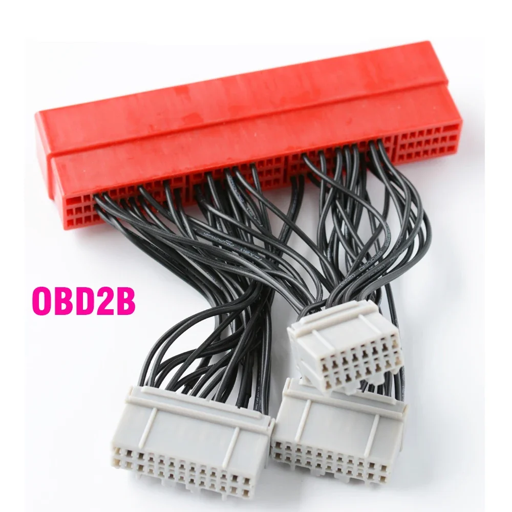 Car Vehicle Replace ECU Jumper Conversion Wiring Wire Harness For Honda Accord Civic Prelude OBD2B / OBD2A to OBD1 Harness