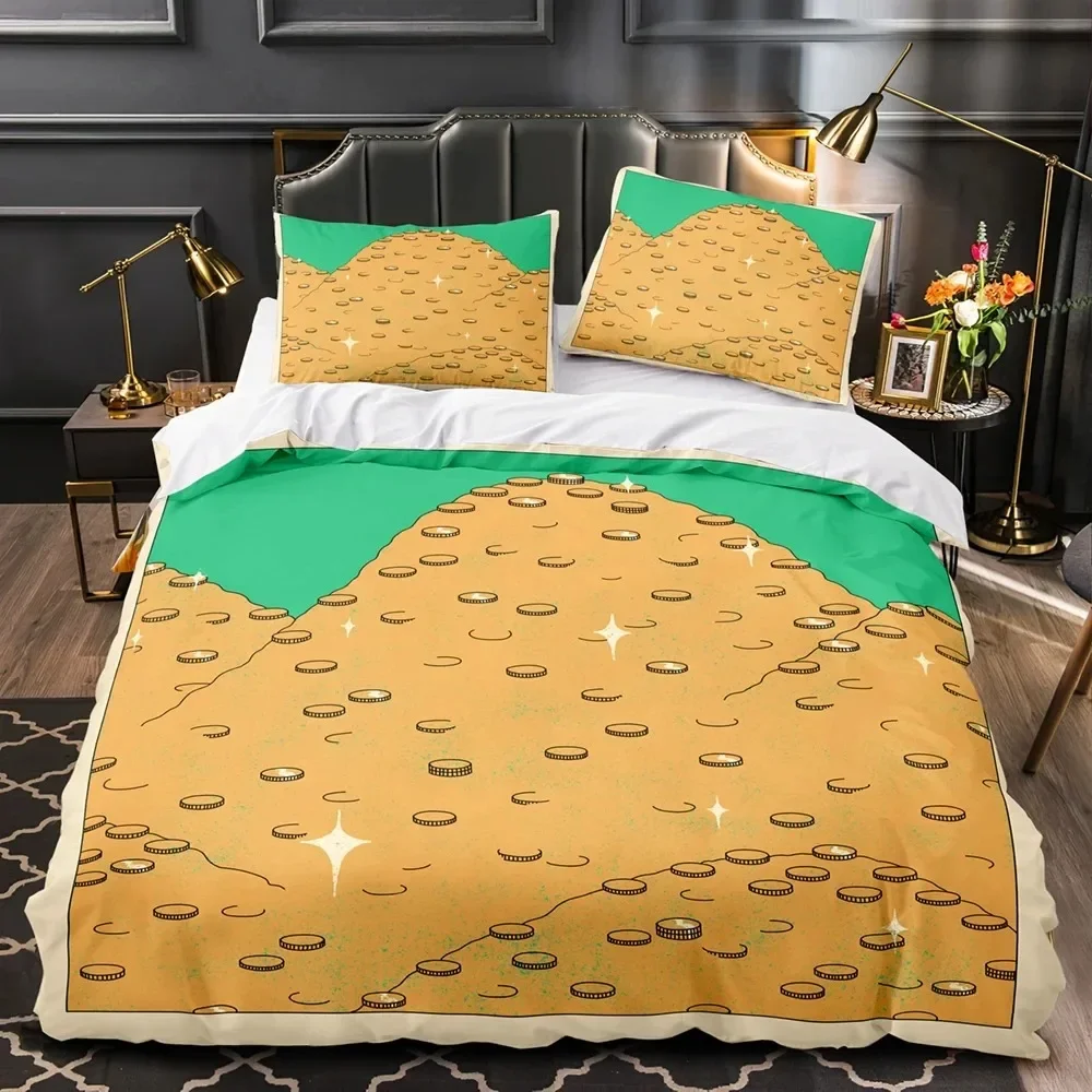 3D Print The Rise Cartoon Bedding Set Duvet Cover Bed Set Quilt Cover Pillowcase Comforter king Queen Size Boys Adult Bedding