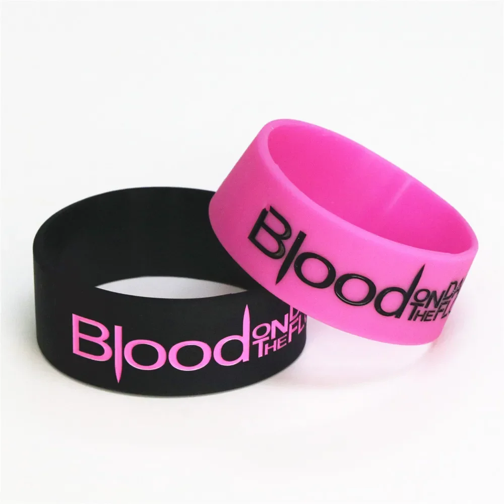 1PC Blood on The Dance Floor Silicone Wristband 1