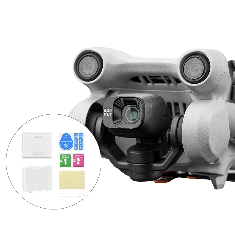1 Set Protective Film Vision Sensor Anti-Scratch Camera Lens Screen Accessory For DJI Mini 3 Pro