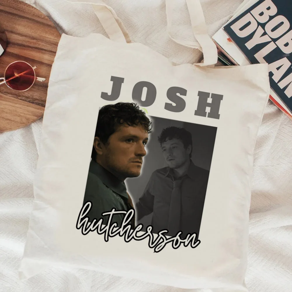 Josh Hutcherson shopping bag shopper handbag canvas eco jute bag bag shoping sac cabas reusable bolsas ecologicas sac tissu