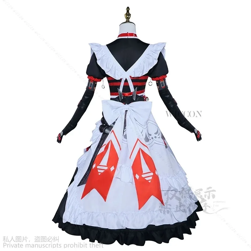 lili 123 Nowa Gra Zenless Zone Zero Aleksandrina Sebastiane Cosplay Seksowny Strój Mundurek Peruka Anime Halloween Party Maskarada Kobieta