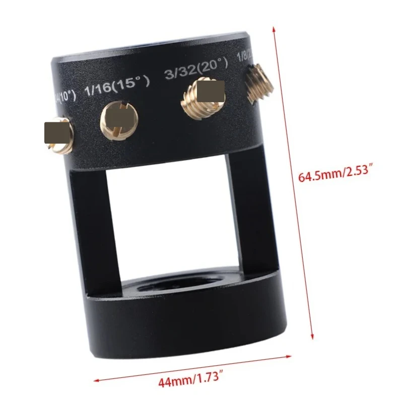Tungsten Electrode Grinder TIG Welding Tools Multi-angle Offset Horizontal Holes Cutoff Slots Electrode Grinding Tool