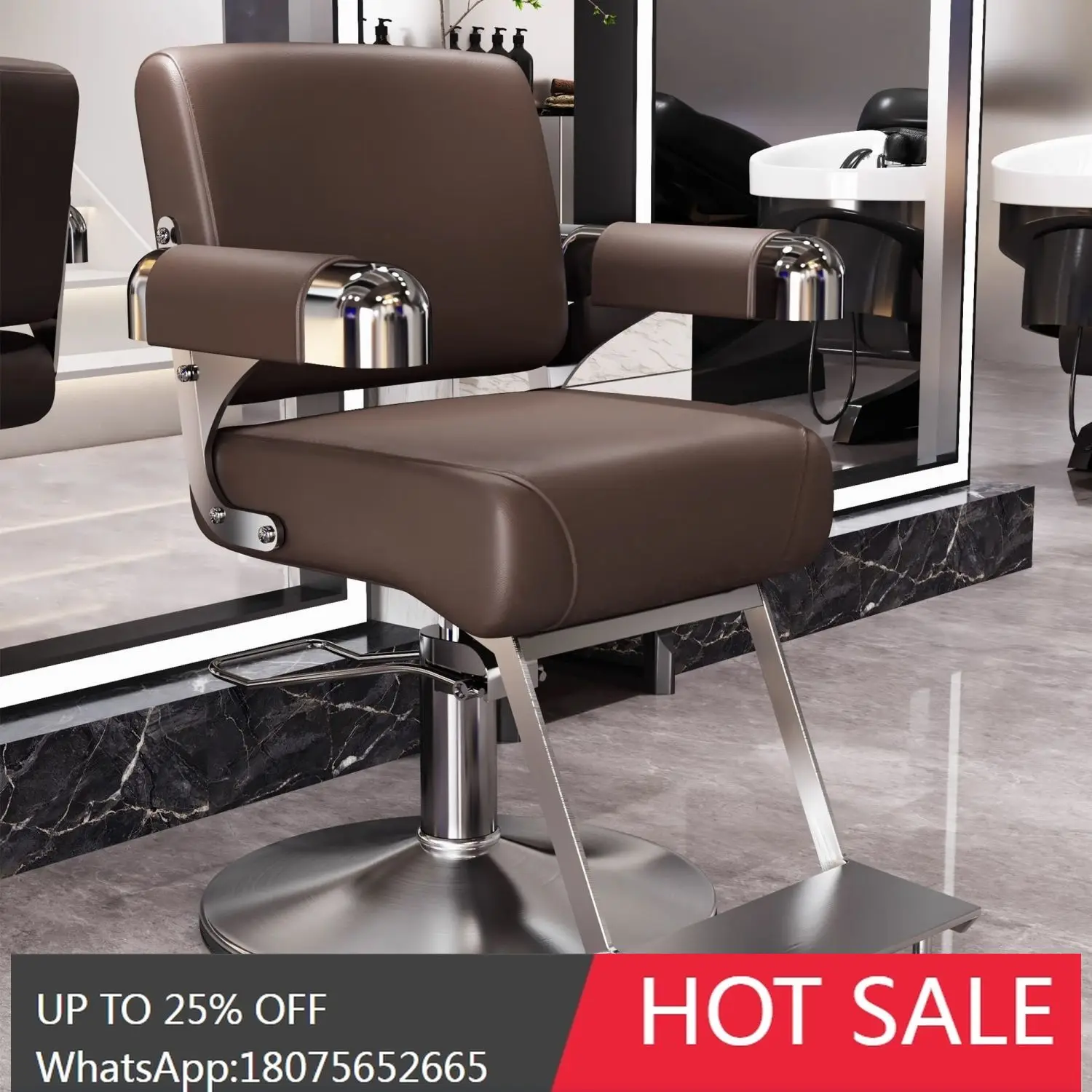 

MJY High-End Hair Salon Exclusive Barber Shop Simple Haircut Perm Dye Chair