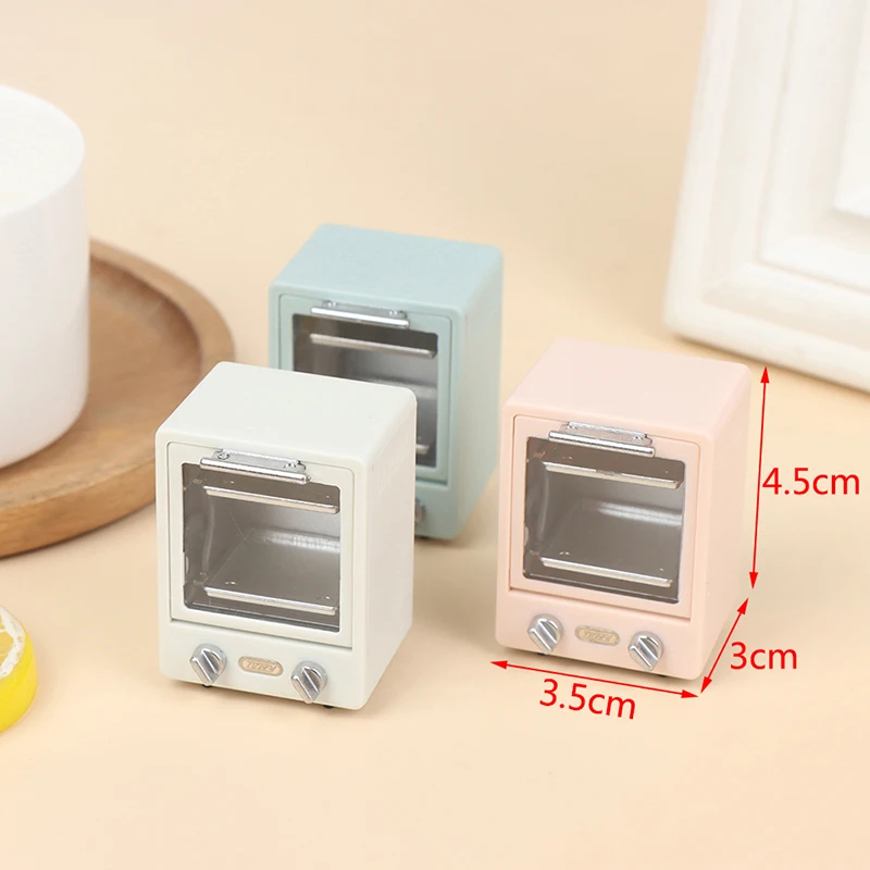 1:12 Dollhouse Mini Vertical Oven Microwave Kitchen Baking Dish Model Doll Decor