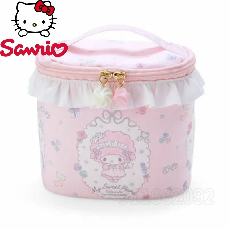  New Portable Cosmetic Bag Fashionable Trendy Pink Women's Cosmetic Bag Large Capacity Travel Storage Toilet Bag