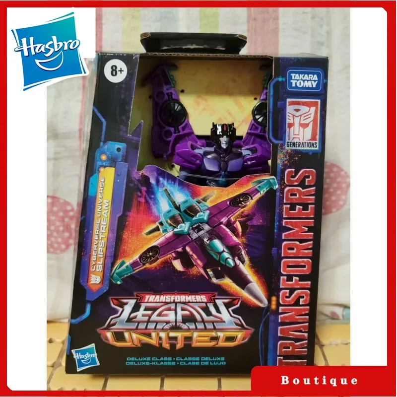 

In stock Hasbro Transformers toysLegacy United Deluxe Class Cybertron Universe Slipstream Cybertron Autobots Action Figures