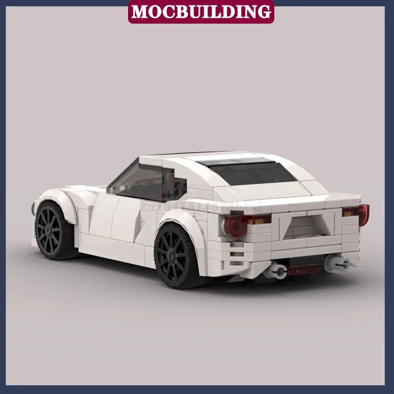 Moc City Car Series Modell Baustein Montage Racing Sportwagen Sammlung Spielzeug Weihnachtsgeschenke