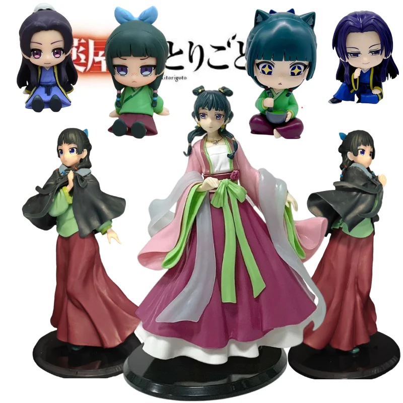 Neue The Apothecary Diaries Anime Figur Maomao Jinshi Modell Sammeln Spielzeug Auto Ornamente Überraschung Geschenk