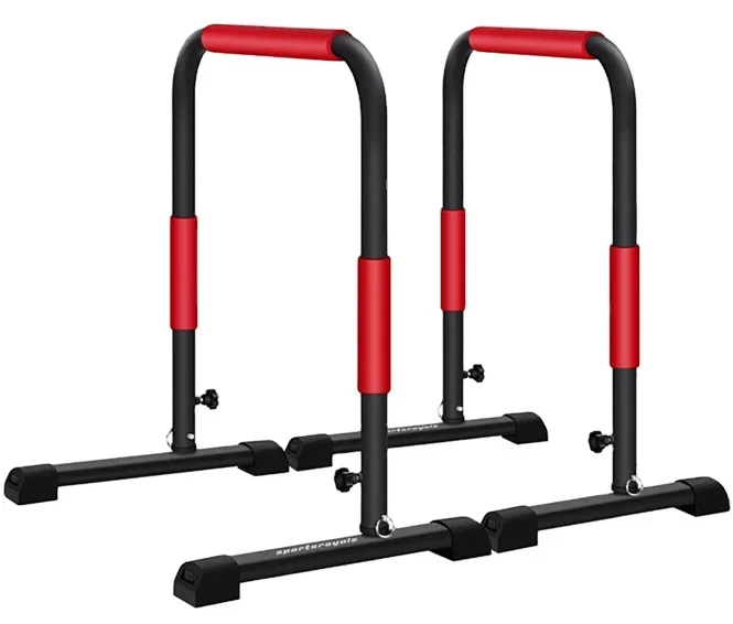 

Wholesale Price Adjustable Split Parallel Bars Durable Home Gym Portable Metal Parallel Bars