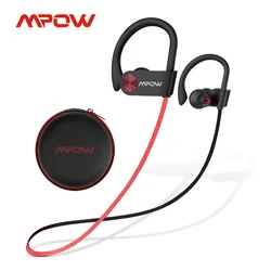 Mpow flame ipx7 wasserdichte bluetooth kopfhörer v5.0 kopfhörer mit cvc 5,3 geräusch unterdrückung mikrofon hifi stereo drahtlose sport ohrhörer