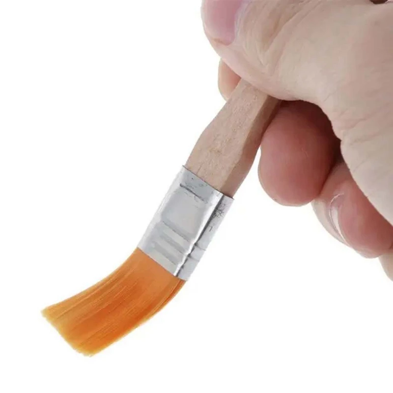 All-Purpose Nylon Paint Brushes For Machine Care, Dusting Keyboards, And Applying Oil