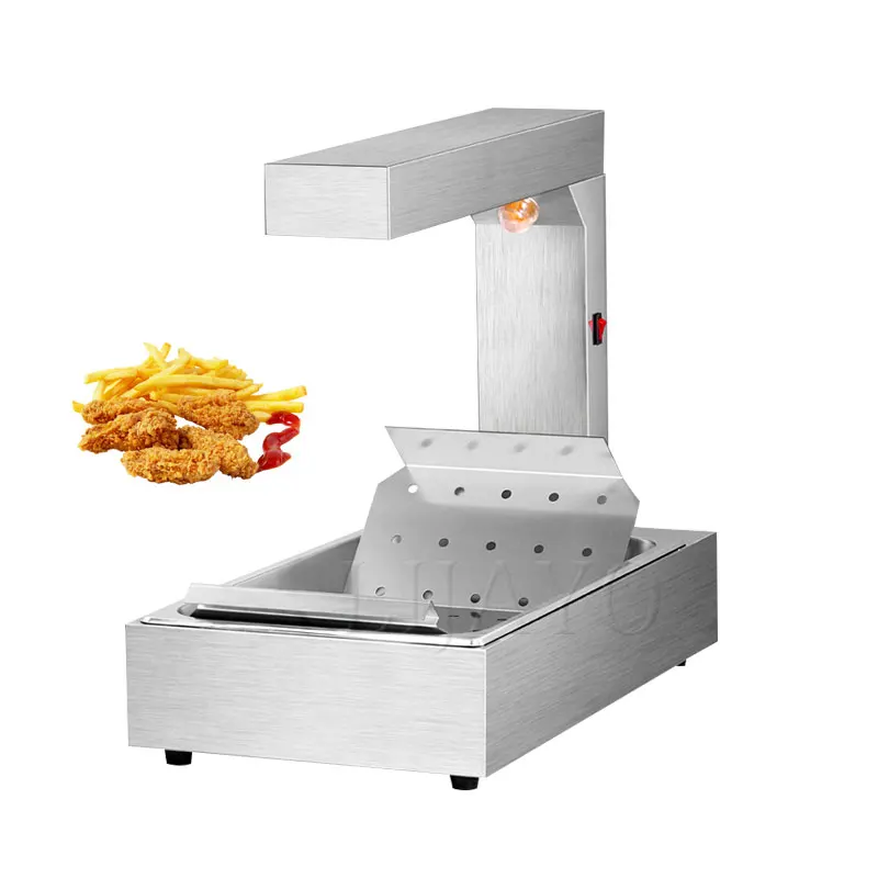 

Restaurant Stainless Steel Countertop Electric Food Display Warmer Commercial French Fries Warmer