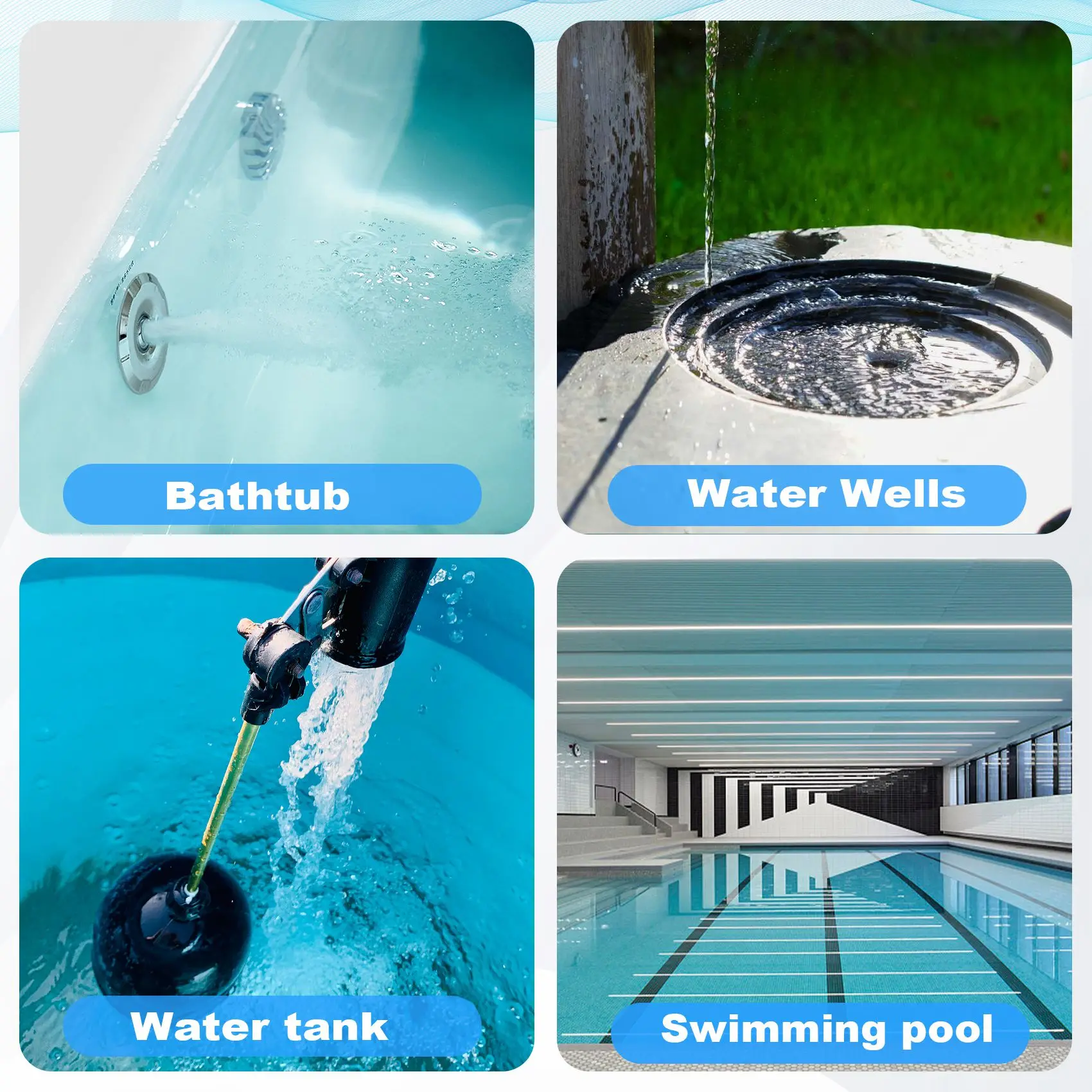 

1,5 м/2,5 м/3,5 м (группа из 3 цветов), контроллер уровня воды, регулятор уровня, контроль уровня воды в баке, индукционный датчик, головка Thr