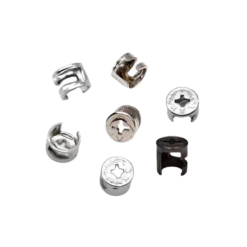 Thickened Three In One Iron Eccentric Wheel Lock Cabinet Three In One Connection Drawer Cabinet Fastener Hardware Accessories