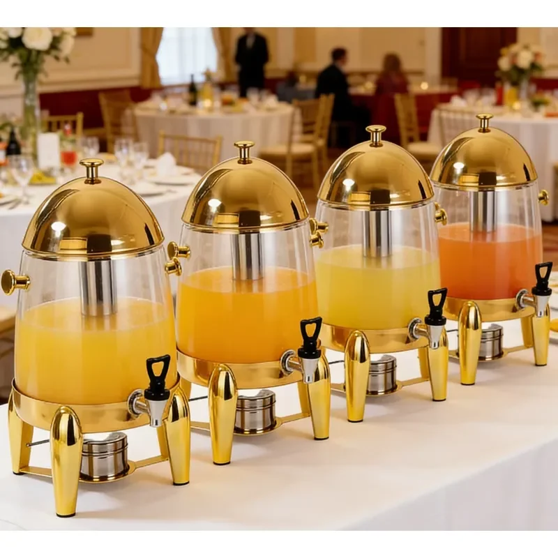 Stainless Steel and Plastic Eco-Friendly Food Grade 19L Juice Dispenser with Plug Power for Convenient Serving of Juice