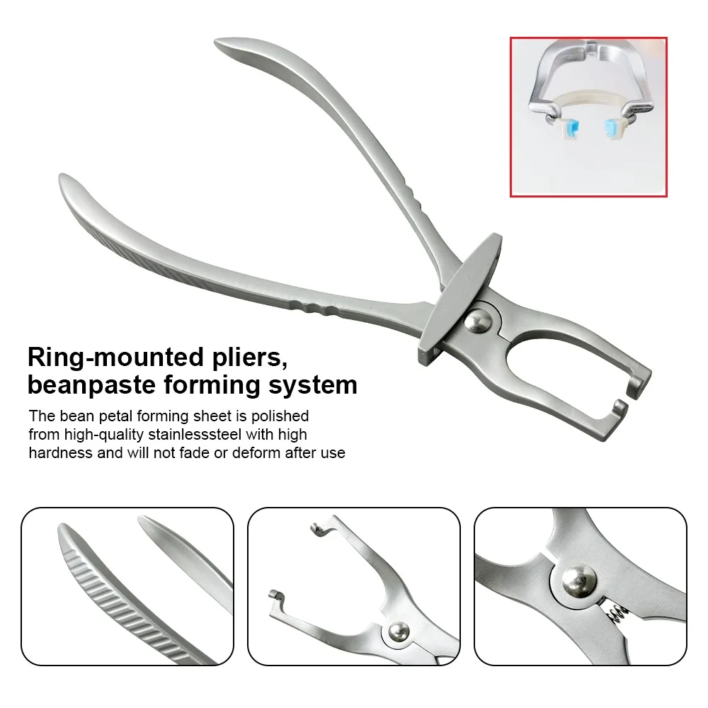 Dental Forceps Matrix Band Forming Clip Matrices Pliers Stainless Steel Sectional Contoured Orthodontic Plier Dentist Instrument
