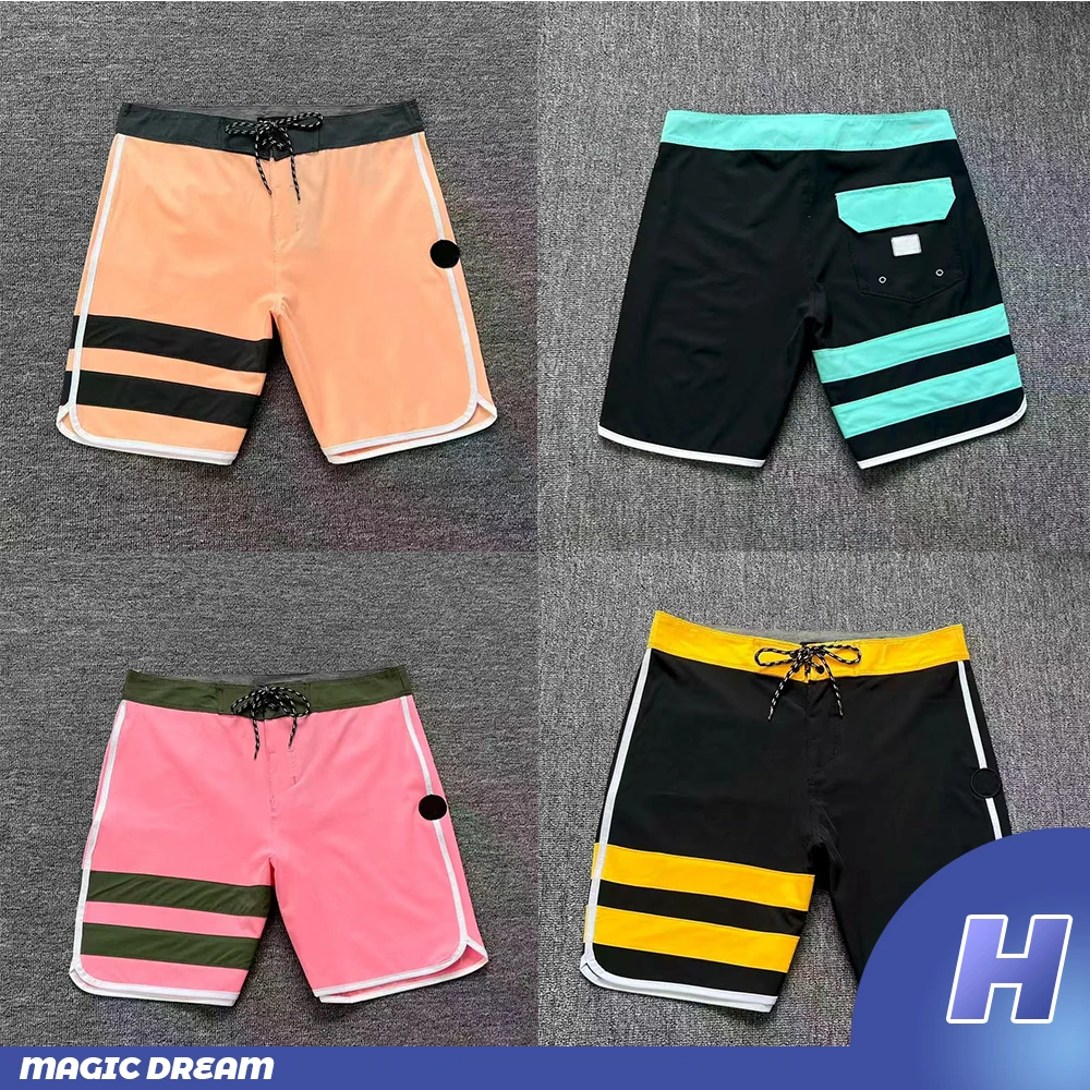2025,9 novedad de verano, pantalones cortos de playa impermeables para hombre, Bermudas Phantom, pantalones cortos para nadar, ropa de surf informal de secado rápido para buceo, traje de baño más