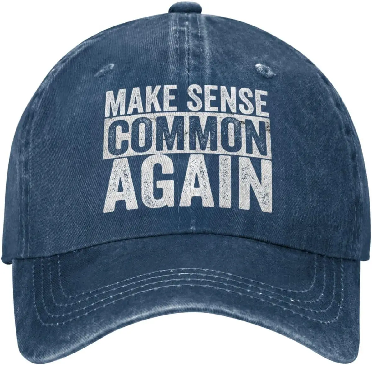 

Make Sense Common Again Hat for Women Make Sense Common Mens Baseball Cap Make Sense Common Again