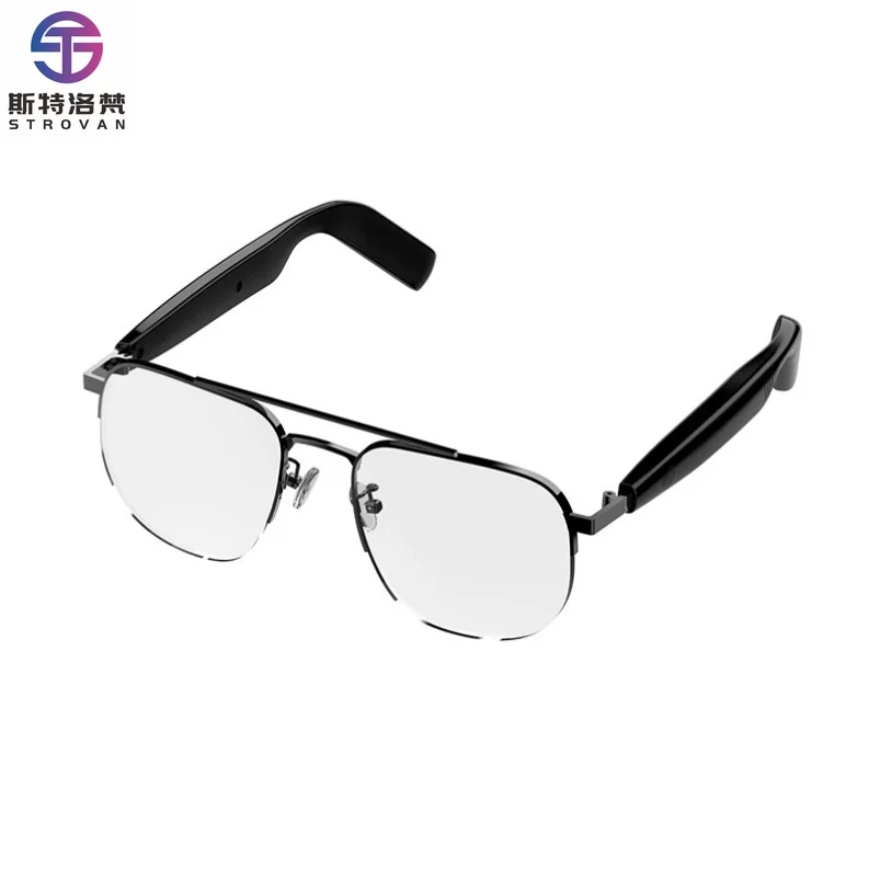 Smart for Bluetooth Glasses Black Technology Headset Sunglasses for Foreign Trade Consumers