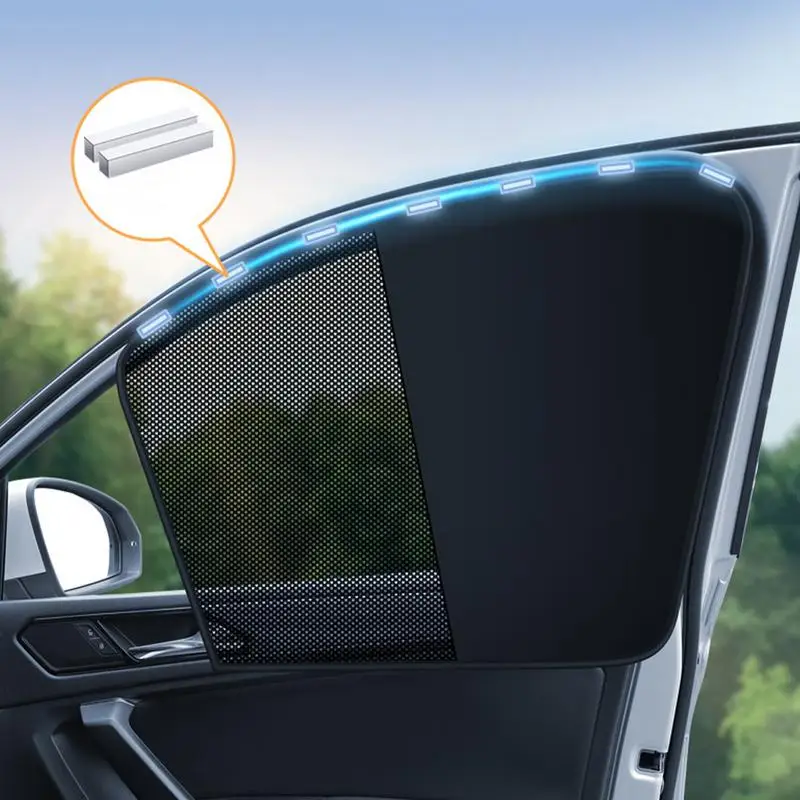 Car Window Shades Side Window Screens Car Window Shades Magnet Side Window Sun Shades For Car Accessories