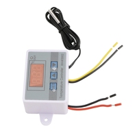 XH-W3002 Microcomputer Digital Thermostat With Probe Heat Cool Temp Thermostat Control Switch
