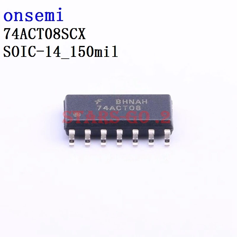 5PCS 74ACT08MTCX 74ACT08SCX onsemi Logic ICs