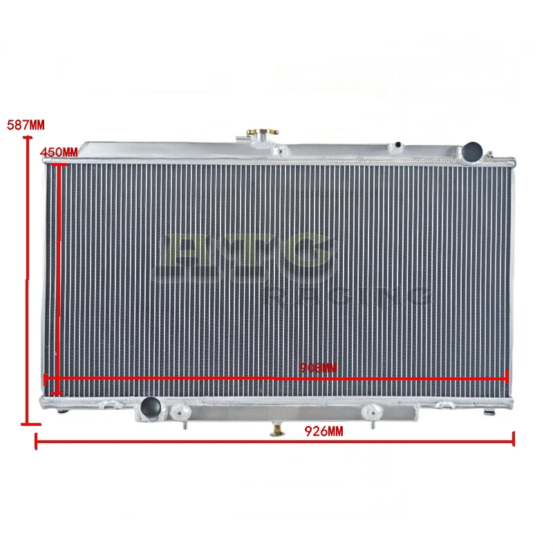 Revisión y Recomendación del Radiador de Aluminio de 3 Filas para Nissan Patrol Y61 1997-2001 (MT 133)