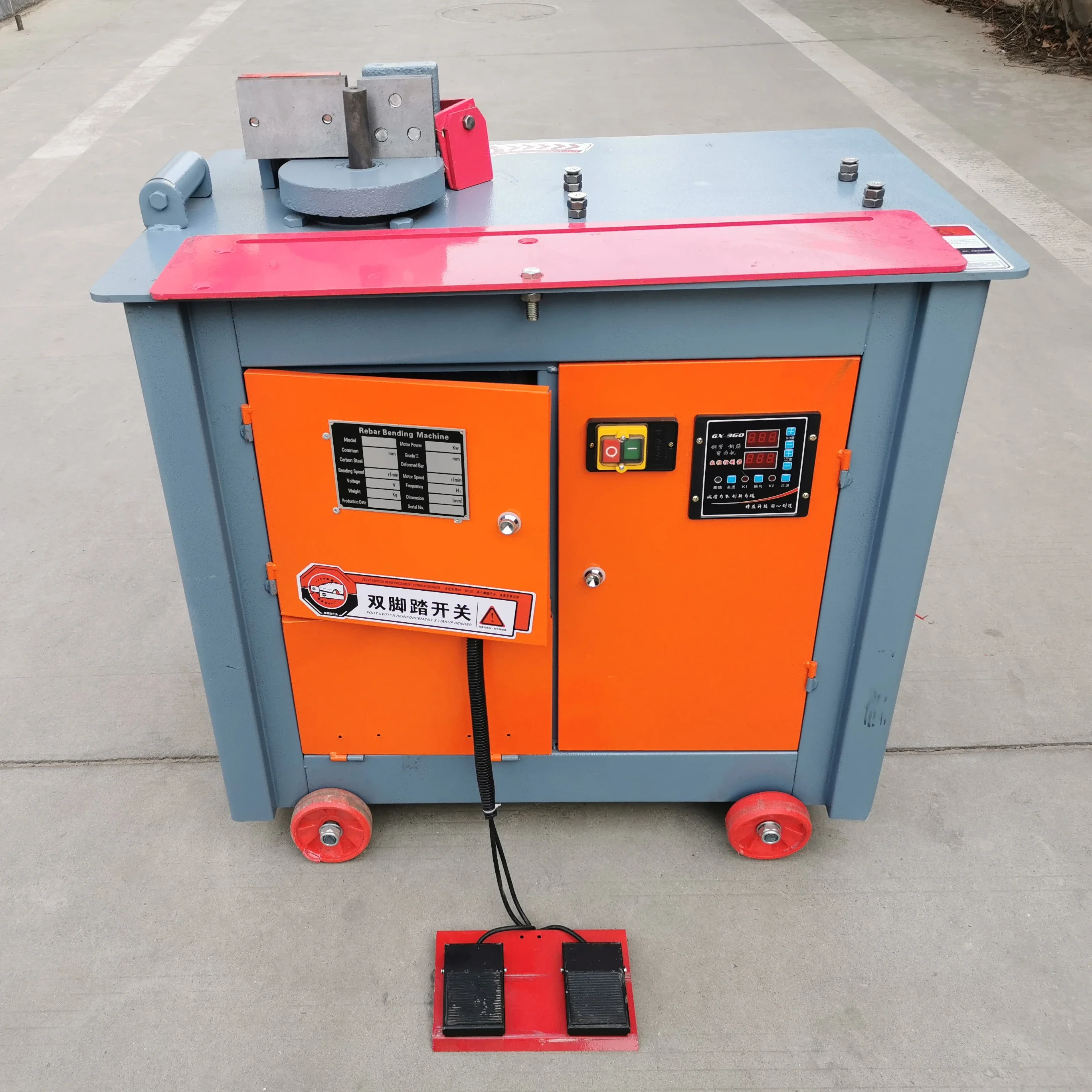 

electric power rebar stirrup bending machine steel bar wire rod bending machine factory price rebar steel rod bar stirrup bender