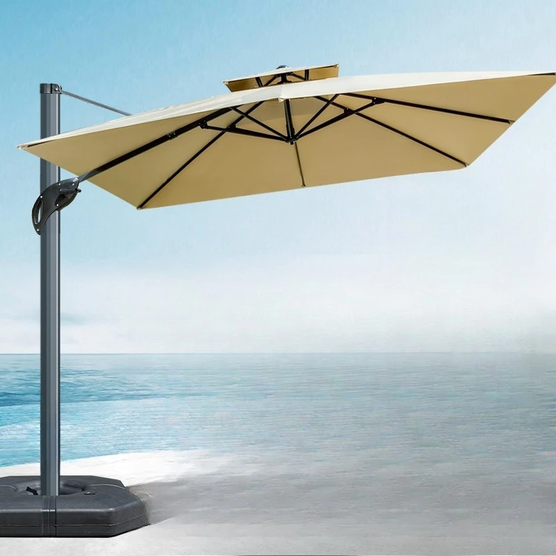 

Outdoor shading, courtyard open-air balcony villa garden large sun umbrella shed, commercial outdoor stall Roman umbrella