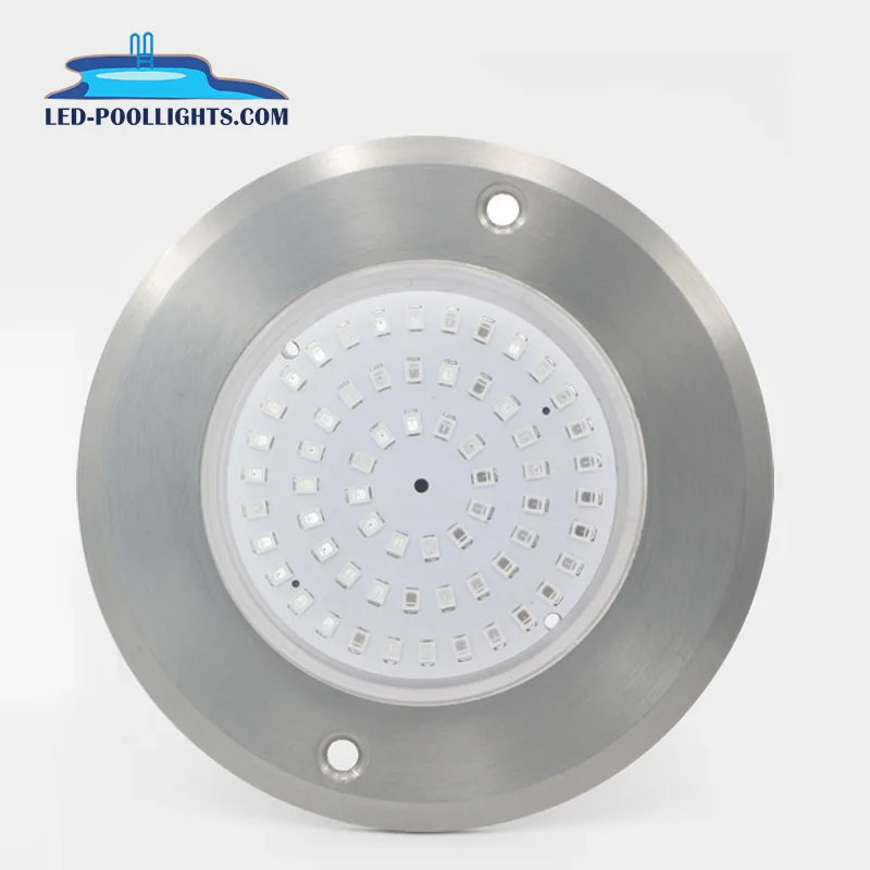 AC DC 12V Pool Lamp Ip68 Waterproof Rgbw Stainless Steel Resin Filled Underwater Led Swimming Pool Lights